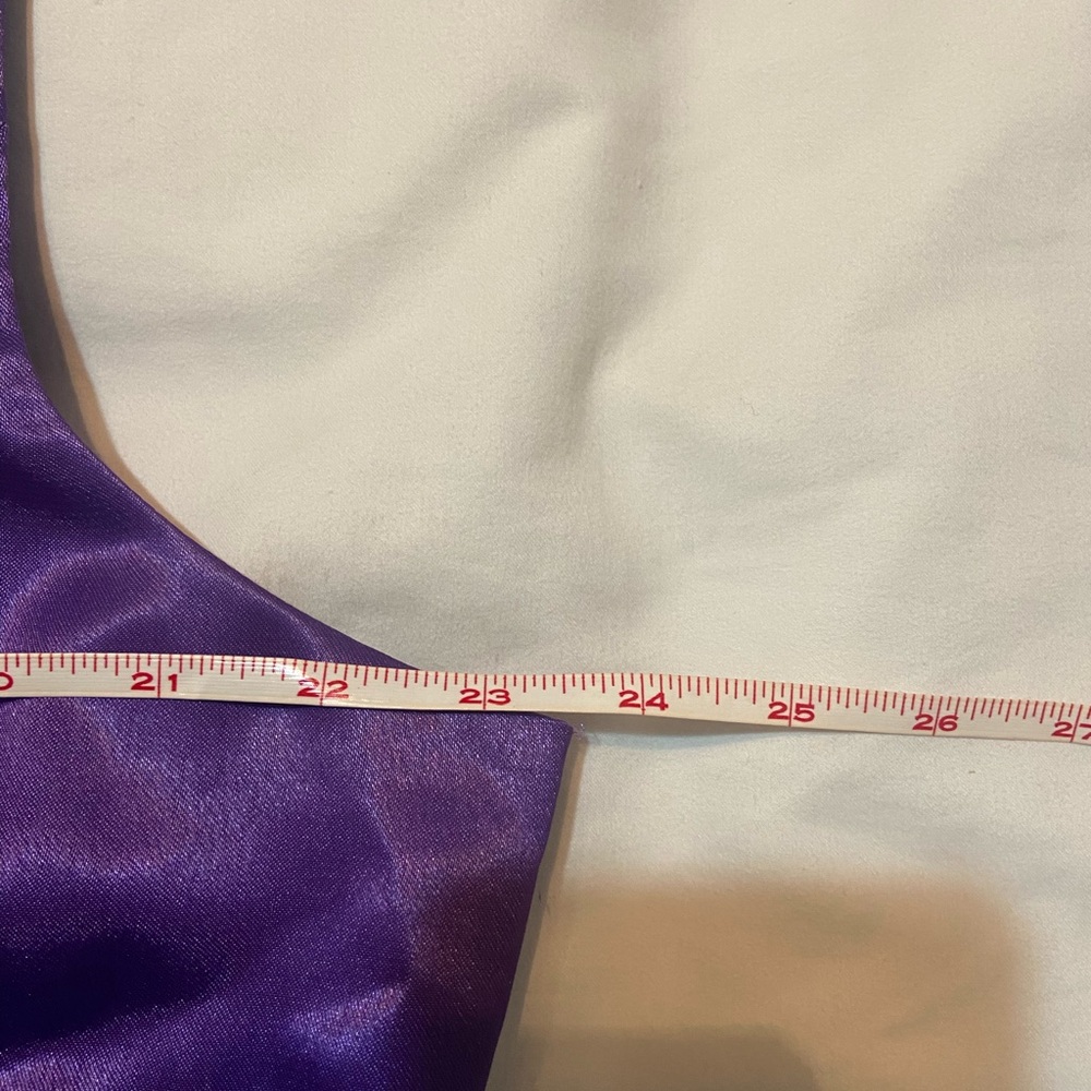 Elegant Purple Ben Marc International Tank and Blazer with Embellished Lapel - Picture 14 of 14